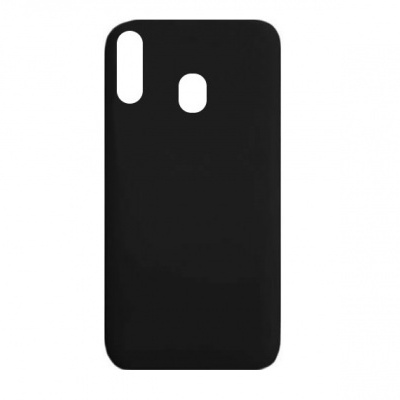 Capa Silicone Samsung Galaxy M20 Preta Reforçada