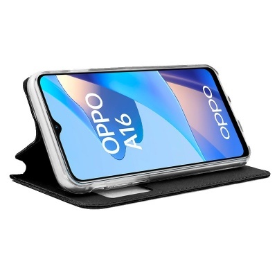 Capa Livro Oppo A16/ A16s/ A54s Preta