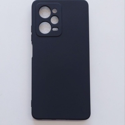 Capa Silicone Xiaomi Poco X5 Pro Preta Reforçada