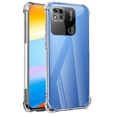 Capa Silicone Xiaomi Redmi 10C Transparente Reforçada