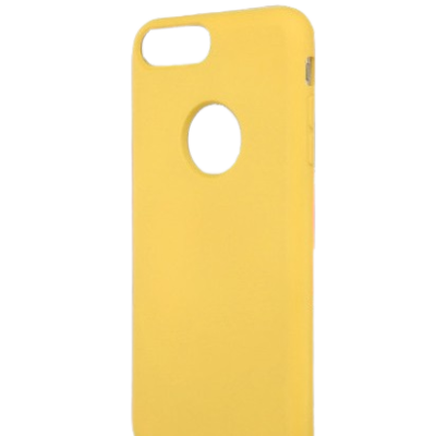 Capa Silicone iPhone 7/ 8 Amarela Reforçada