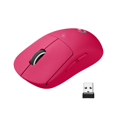 Rato Óptico Logitech G Pro X Superlight Wireless 25600DPI Magenta