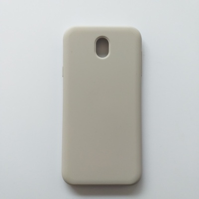 Capa Silicone Samsung Galaxy J7 2017 Creme Reforçada