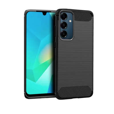 Capa Silicone Samsung Galaxy A16 / A16 5G Preta Reforçada