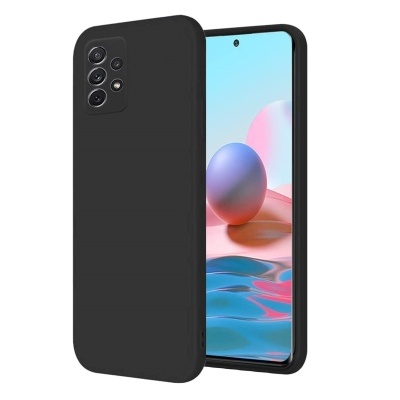 Capa Silicone Samsung Galaxy A33 5G Preta Reforçada