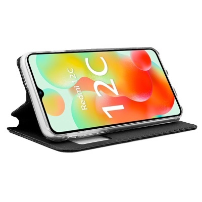Capa Livro Xiaomi Redmi 12C Preta