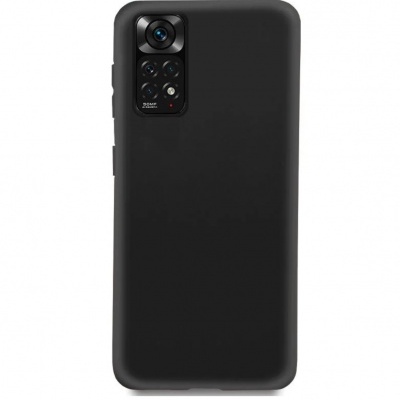 Capa Silicone Xiaomi Redmi Note 11/Redmi Note 11S Preta