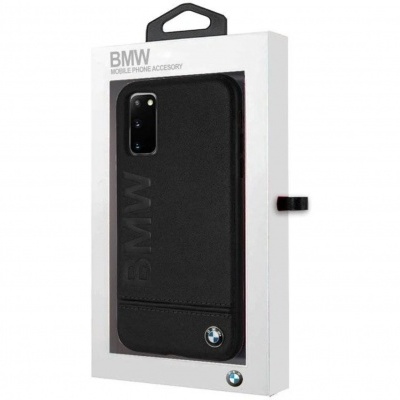 Capa Pele Samsung Galaxy S20 Preta BMW