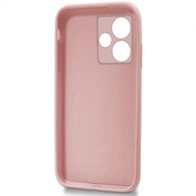Capa Silicone Xiaomi Redmi 13 / Poco M6 Rosa Reforçada