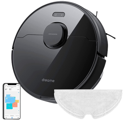 Aspirador Robô Dreame D9 Max 4000Pa 5200mAh Preto Aspirador Robô Dreame D9 Max 4000Pa 5200mAh Preto