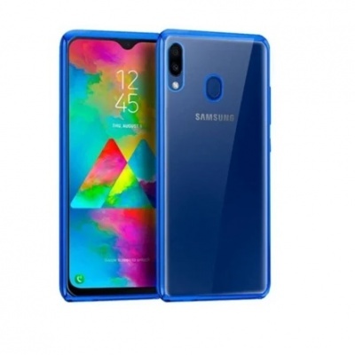 Capa Silicone Samsung Galaxy M20 Azul