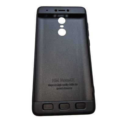 Capa Xiaomi Redmi Note 4X Preta 360º