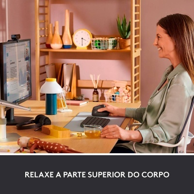 Rato Laser Logitech Lift Vertical Ergonomic Wireless/Bluetooth 4000DPI Graphite