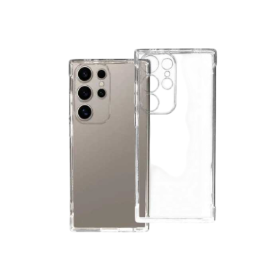 Capa Silicone Samsung Galaxy S25 Ultra Transparente Reforçada