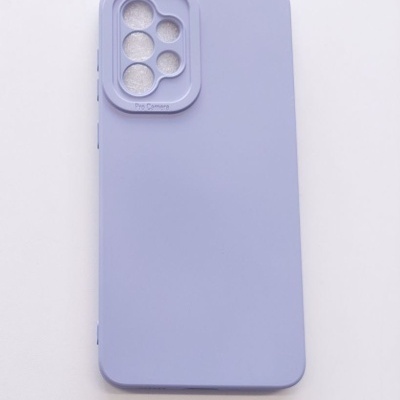 Capa Silicone Samsung Galaxy A33 5G Lilás Reforçada