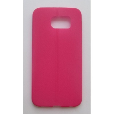 Capa Silicone Samsung Galaxy S6 Rosa