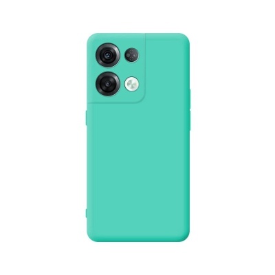 Capa Silicone Oppo Reno 8 5G Verde Reforçada