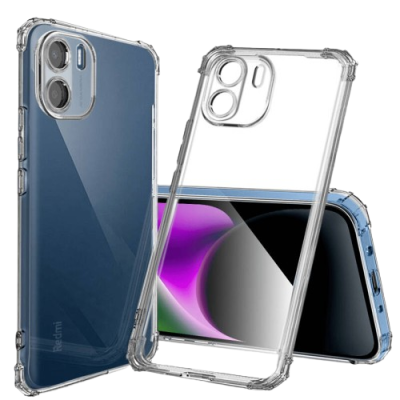 Capa Silicone Xiaomi Redmi A1 /A2 Transparente Reforçada