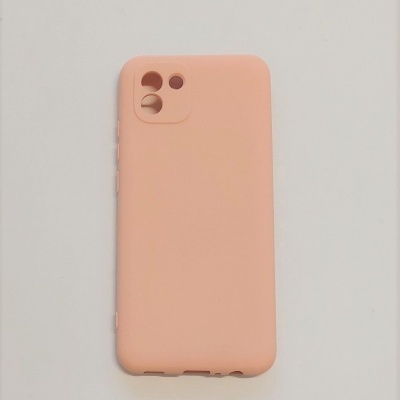 Capa Silicone Samsung Galaxy A03 Nude Reforçada