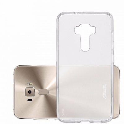 Capa Silicone Asus Zenfone 3 Max 5.5 ZC553KL Transparente Baça