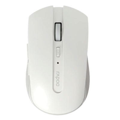 Rato Óptico Rapoo 7200M Multi-mode Wireless 1600DPI Branco