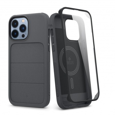 Capa Spigen Caseology Stratum iPhone 13 Pro Max Cinzenta