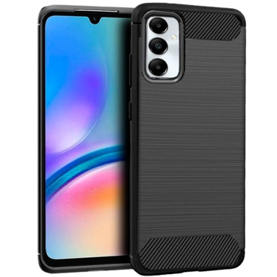 Capa Silicone Samsung Galaxy A05s Preta Reforçada