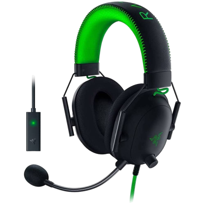Headset Razer Blackshark V2 Special Edition + USB Mic Enhancer