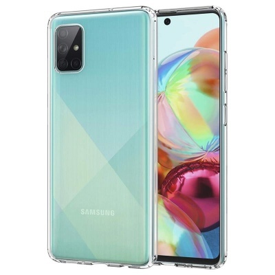 Capa Silicone Samsung Galaxy A71 Transparente