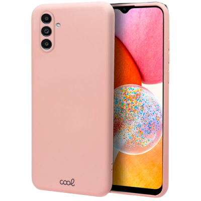 Capa Silicone Samsung Galaxy A14/ A14 5G Rosa Reforçada