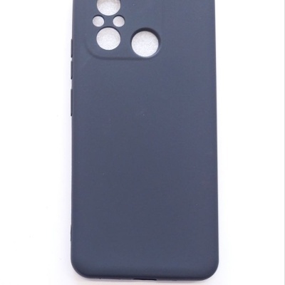 Capa Silicone Xiaomi Redmi 12C Preta Reforçada