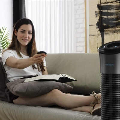 Cecotec Energy­Si­len­ce 7090 Skyline Ventilador Torre 45W Negro