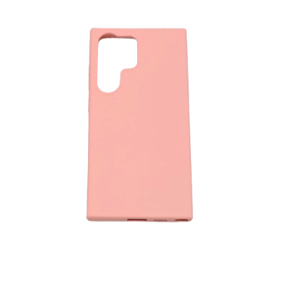 Capa Silicone Samsung Galaxy S24 Ultra Rosa Reforçada