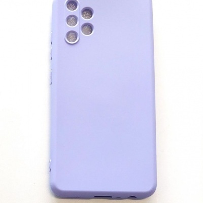 Capa Silicone Samsung Galaxy A32 4G Lilás Reforçada