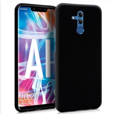 Capa Silicone Huawei Mate 20 Lite Preta