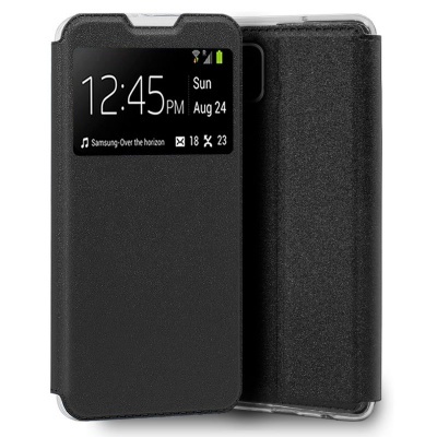 Capa Livro Samsung Galaxy A12 Preta