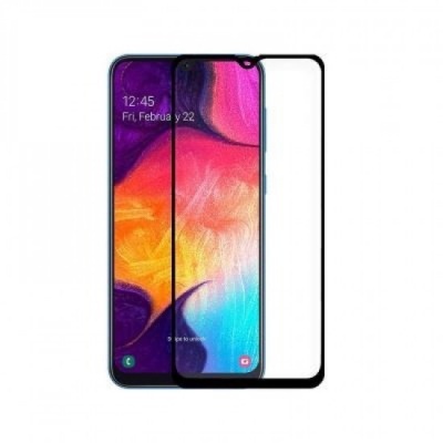 Película de Vidro Temperado Samsung Galaxy A60 5D Preta