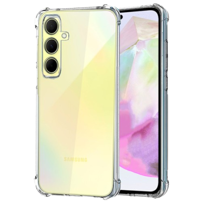 Capa Silicone Samsung Galaxy A35 5G Transparente Reforçada