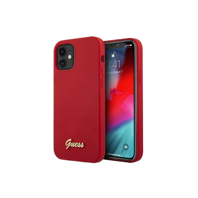 Capa iPhone 12 Mini Vermelha Guess