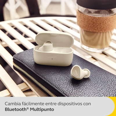 Earbuds Jabra Elite 4 In Ear True Wireless Bluetooth Active Noise Cancelling (ANC) Light Beige