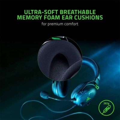 Headset Razer Blackshark V2 Special Edition + USB Mic Enhancer