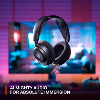Headset Steelseries Arctis Nova 4 Gaming Wireless Multi-Platform Preto Headset Steelseries Arctis Nova 4 Gaming Wireless Multi-Platform Preto
