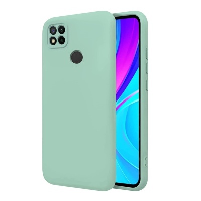 Capa Silicone Xiaomi Redmi 9C Verde Reforçada