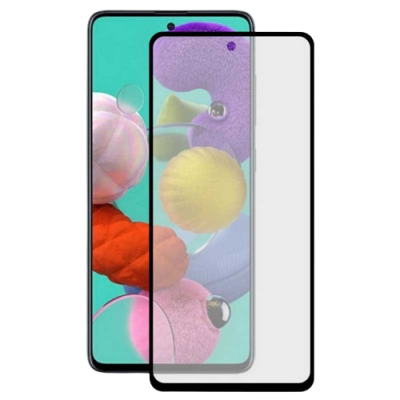 Película de Vidro Temperado Samsung Galaxy A51 5D Preta