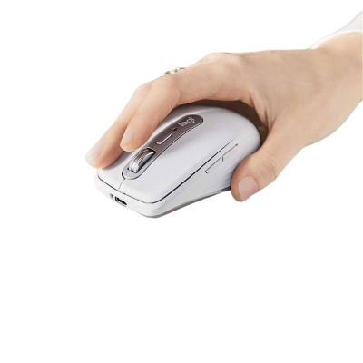 Logitech MX Anywhere 3 Ratón Compacto Inalám­bri­co para Mac 4000DPI Blanco