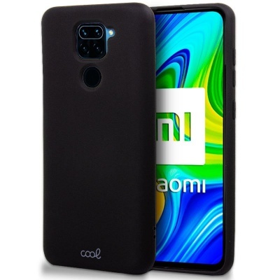 Capa Silicone Xiaomi Redmi Note 9 Preta Reforçada