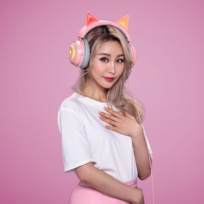 Headset Razer Kraken Kitty Edition Quartz