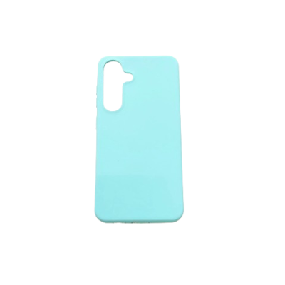 Capa Silicone Samsung Galaxy S24 Azul Reforçada