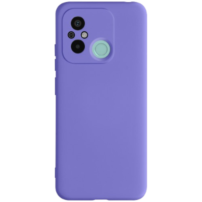 Capa Silicone Xiaomi Redmi 12C Lilás Reforçada