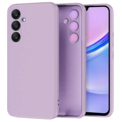Capa Silicone Samsung Galaxy A15 / A15 5G Lilás Reforçada